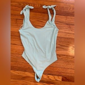 Robins egg blue bodysuit